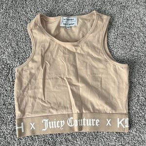 kittenish x juicy couture crop top